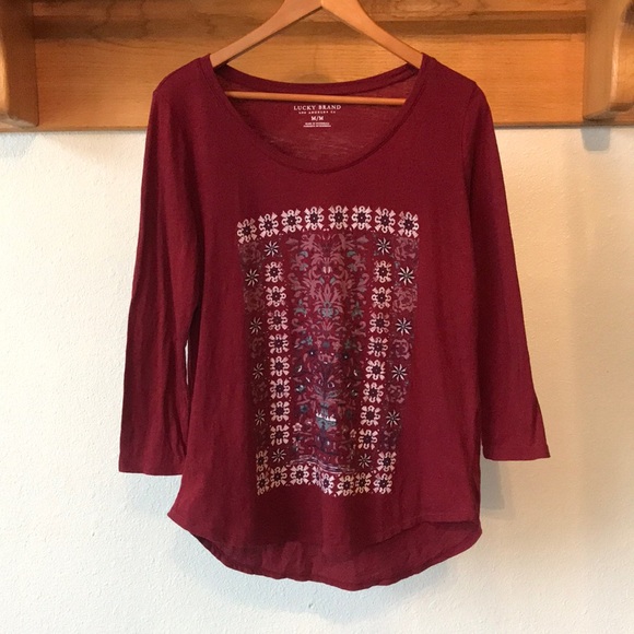 Lucky Brand Graphic Shirt - Picture 4 of 8